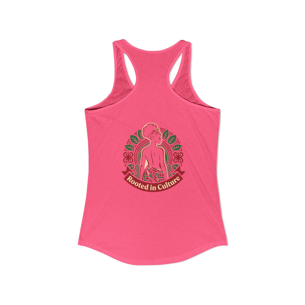AfroDenim Ying Yang/ Rooted In Culture Women's Tank