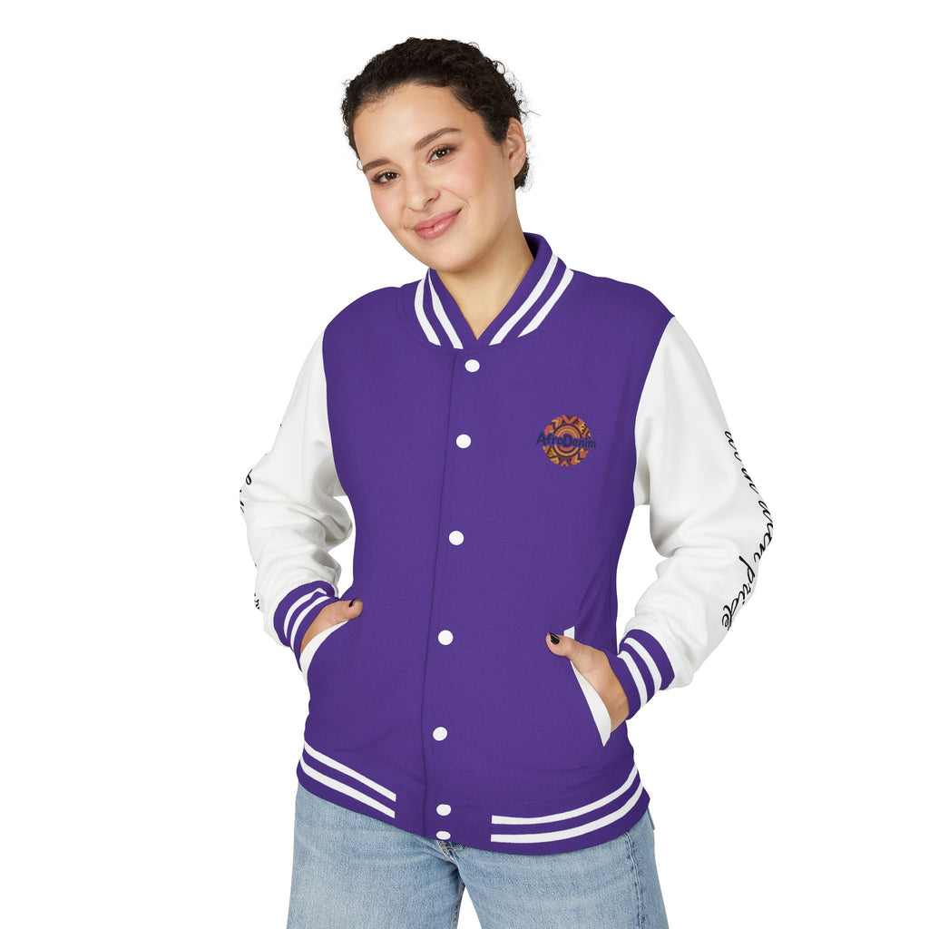 Letterman Jacket — 'AfroDenim' No Evil Cultural Pride Varsity Jacket