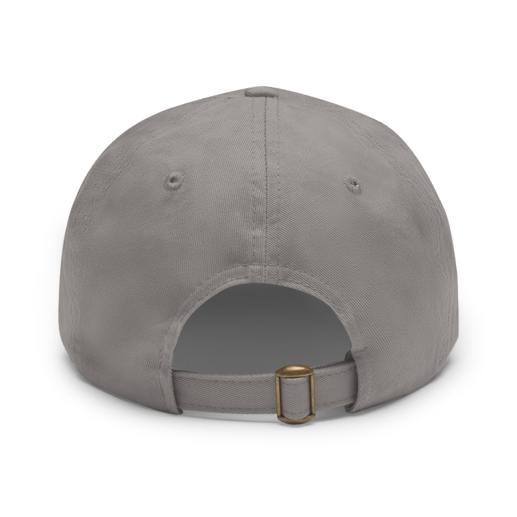AfroDenim University Leather Patch Dad Hat