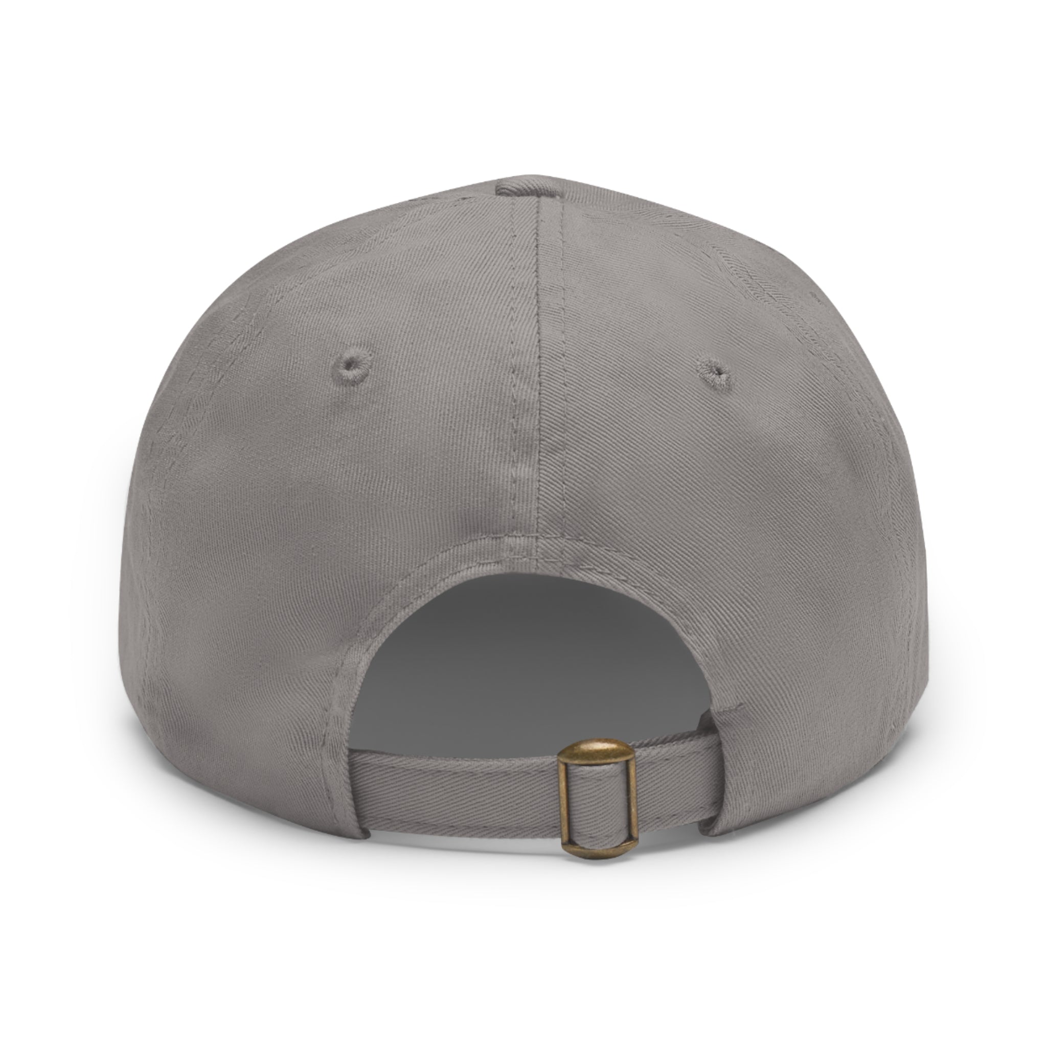 AfroDenim University Leather Patch Dad Hat