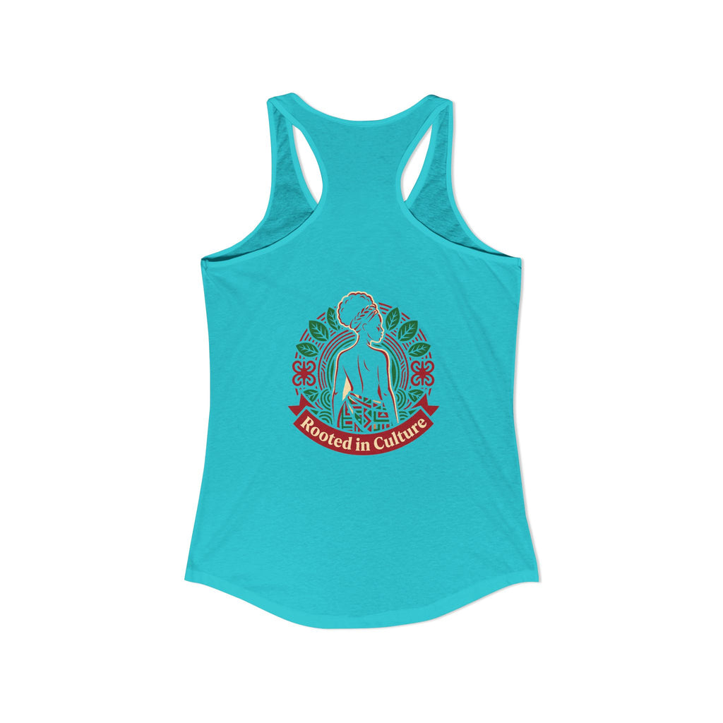 AfroDenim Ying Yang/ Rooted In Culture Women's Tank