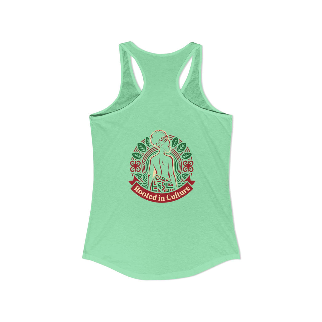 AfroDenim Ying Yang/ Rooted In Culture Women's Tank