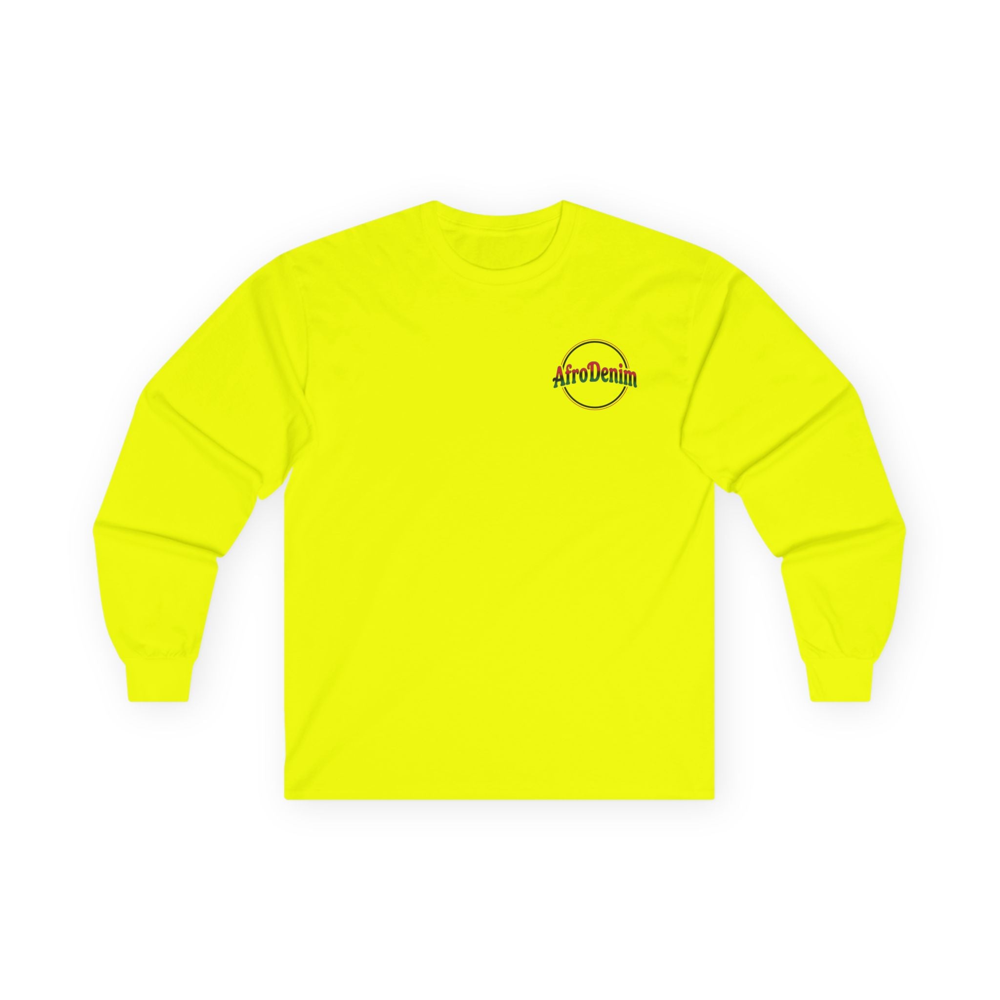 Long Sleeve Tee — Hammurabi's Code AfroDenim Graphic