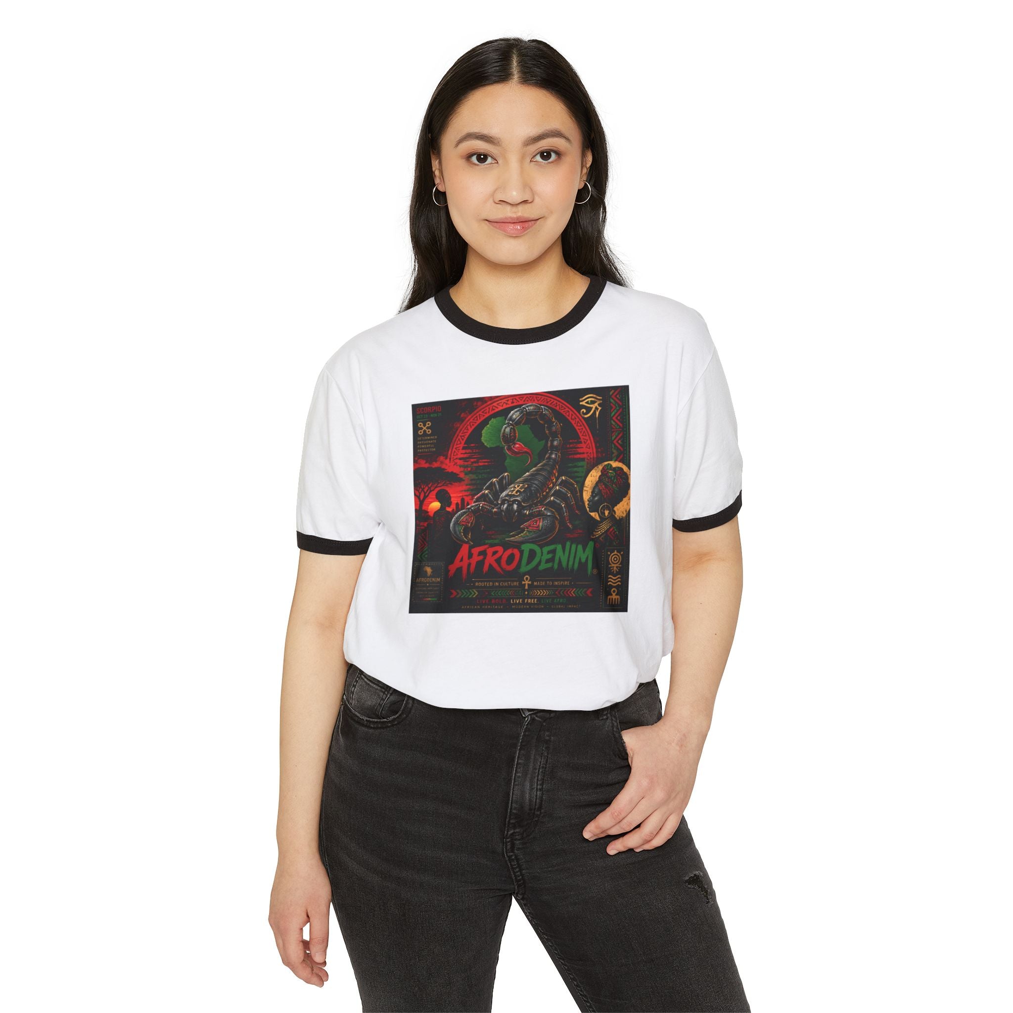 Unisex Cotton Ringer T-Shirt
