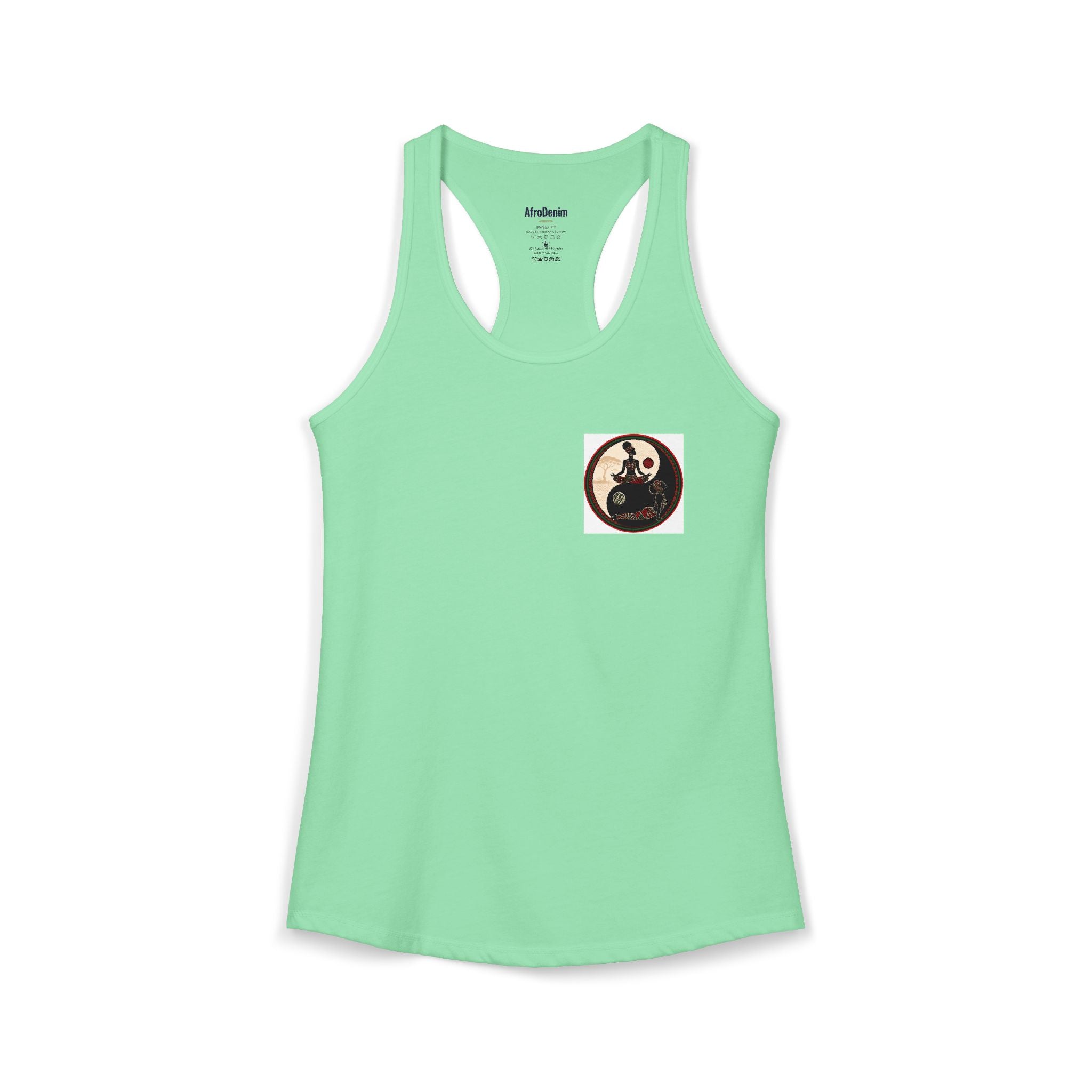 AfroDenim Ying Yang/ Rooted In Culture Women's Tank