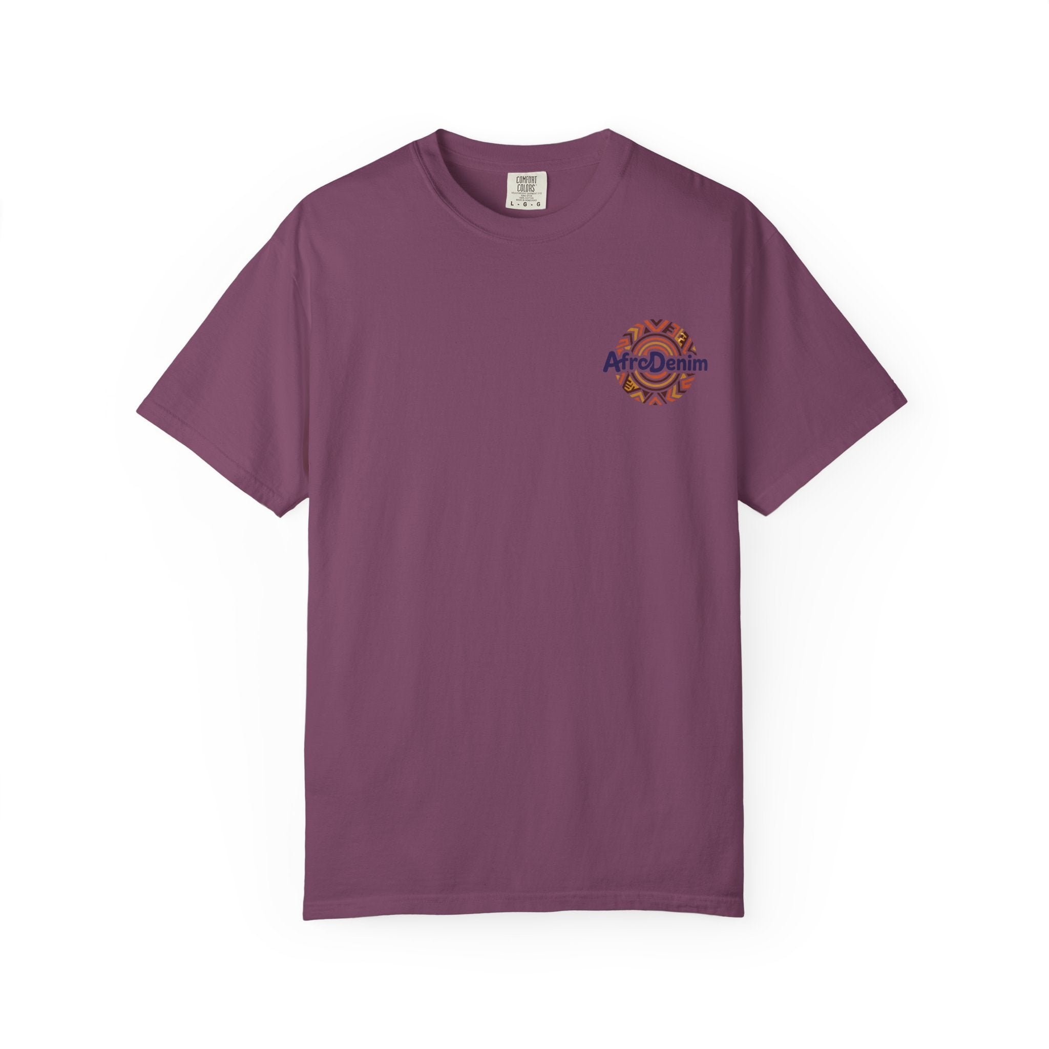 AfroDenim Graphic T-Shirt — Vibrant Afrocentric Art Tee