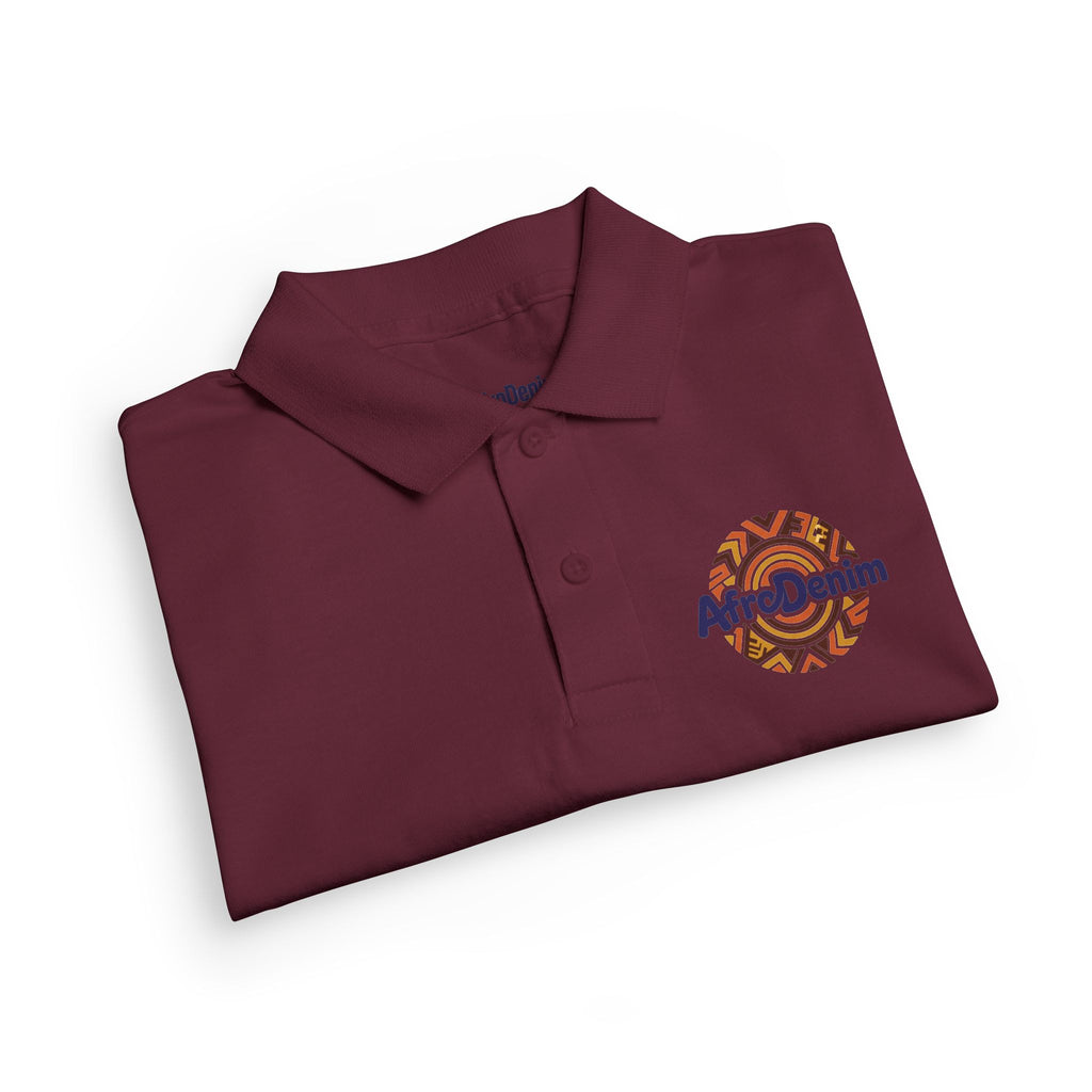 Youth Polo Shirt with AfroDenim Chest Logo
