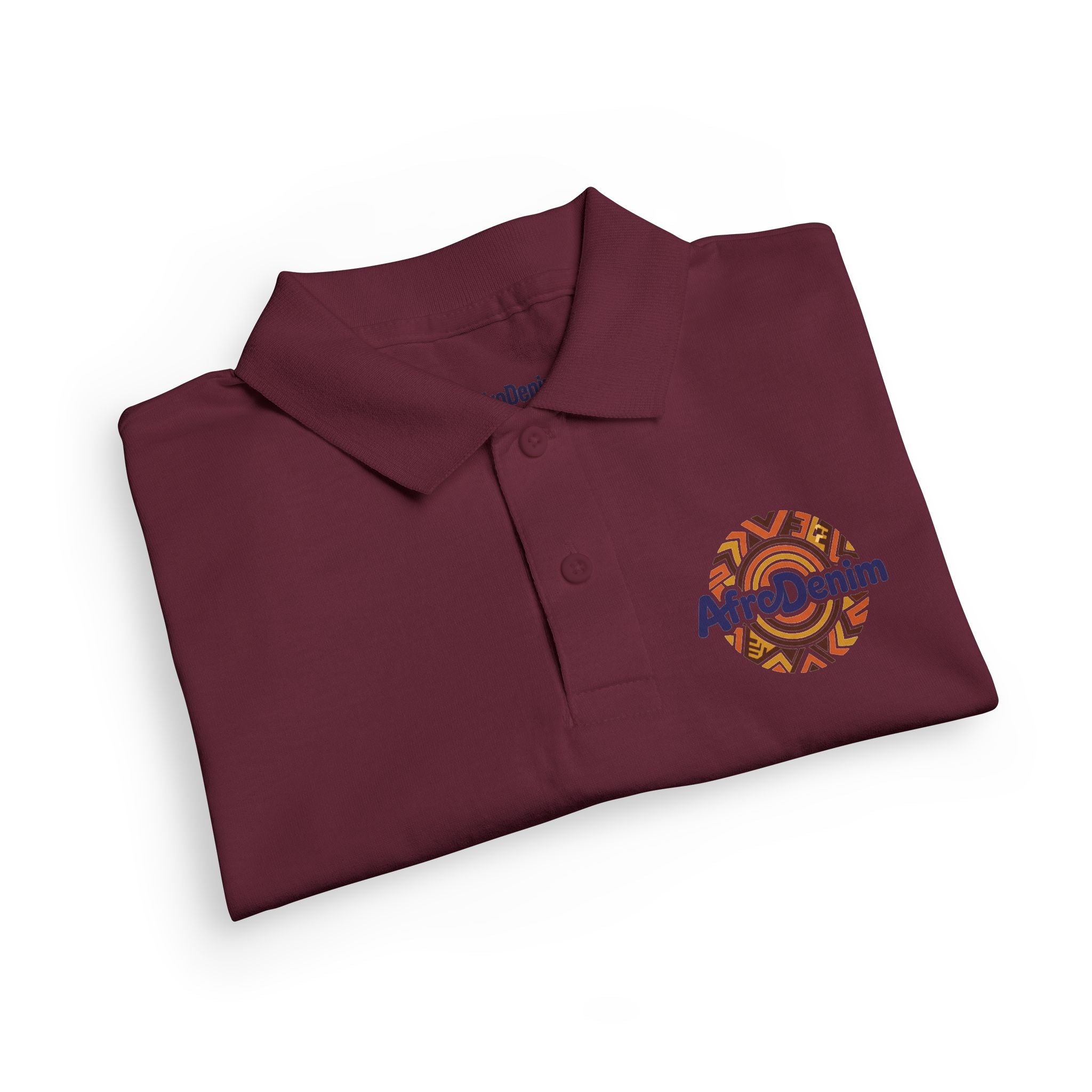 Youth Polo Shirt with AfroDenim Chest Logo