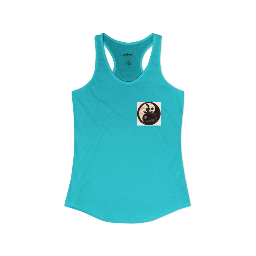 AfroDenim Ying Yang/ Rooted In Culture Women's Tank