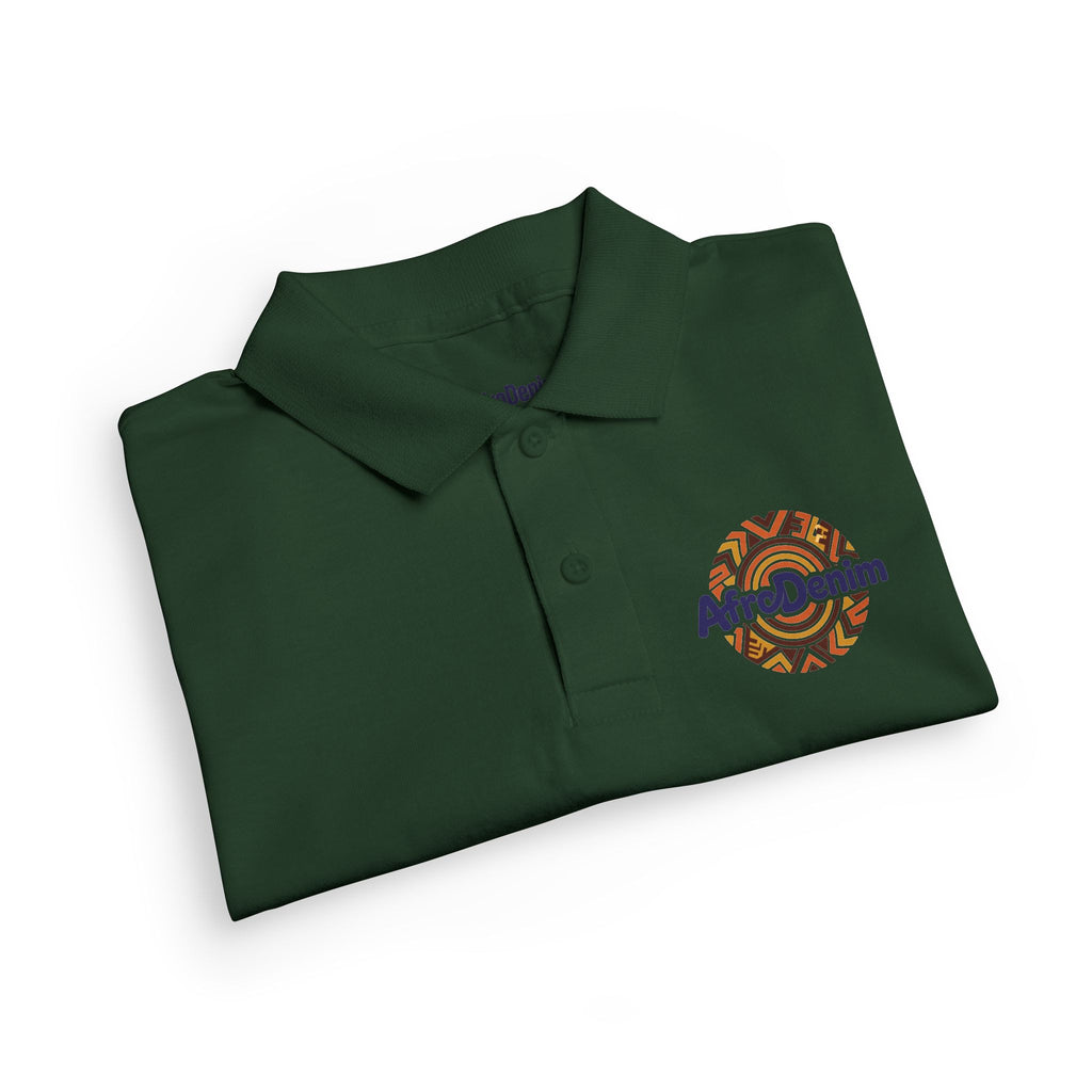 Youth Polo Shirt with AfroDenim Chest Logo