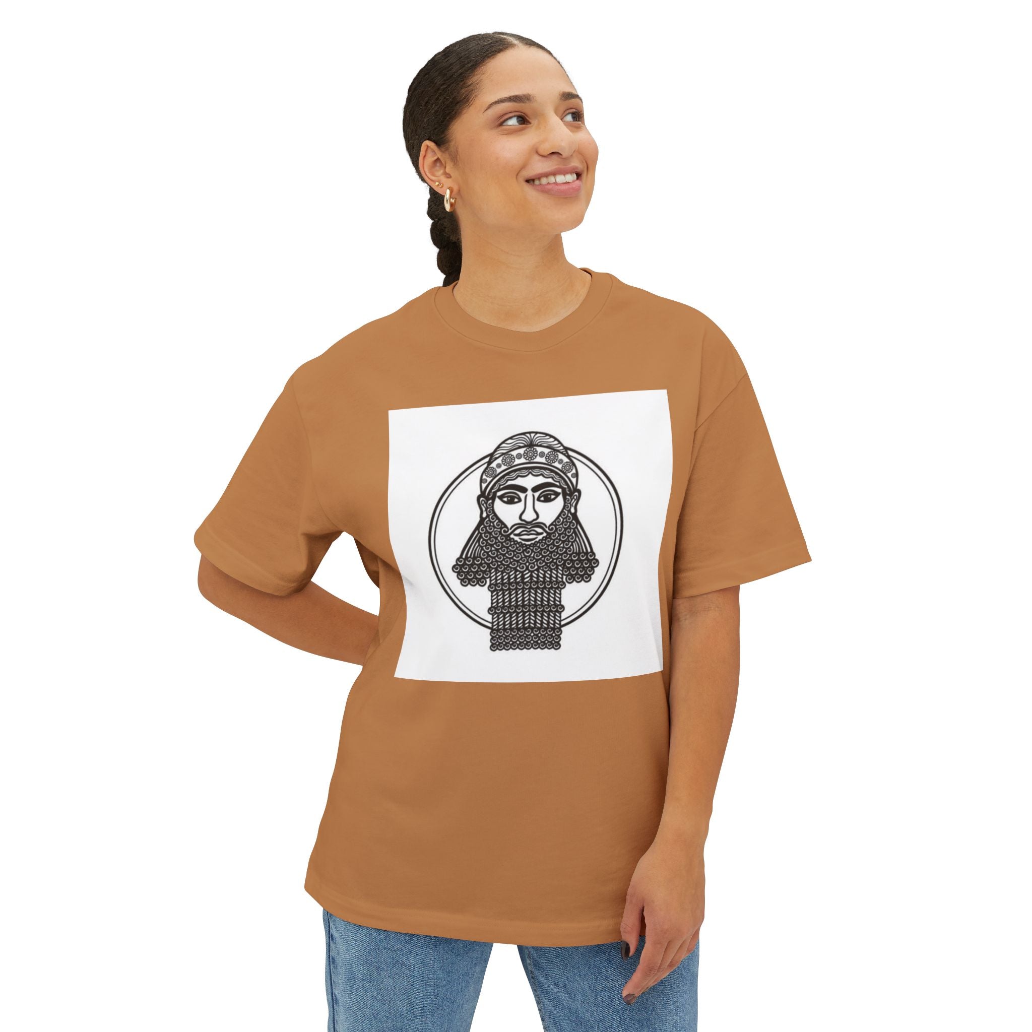 Hammurabi Code of Law - Ancient Mesopotamian Portrait T-Shirt
