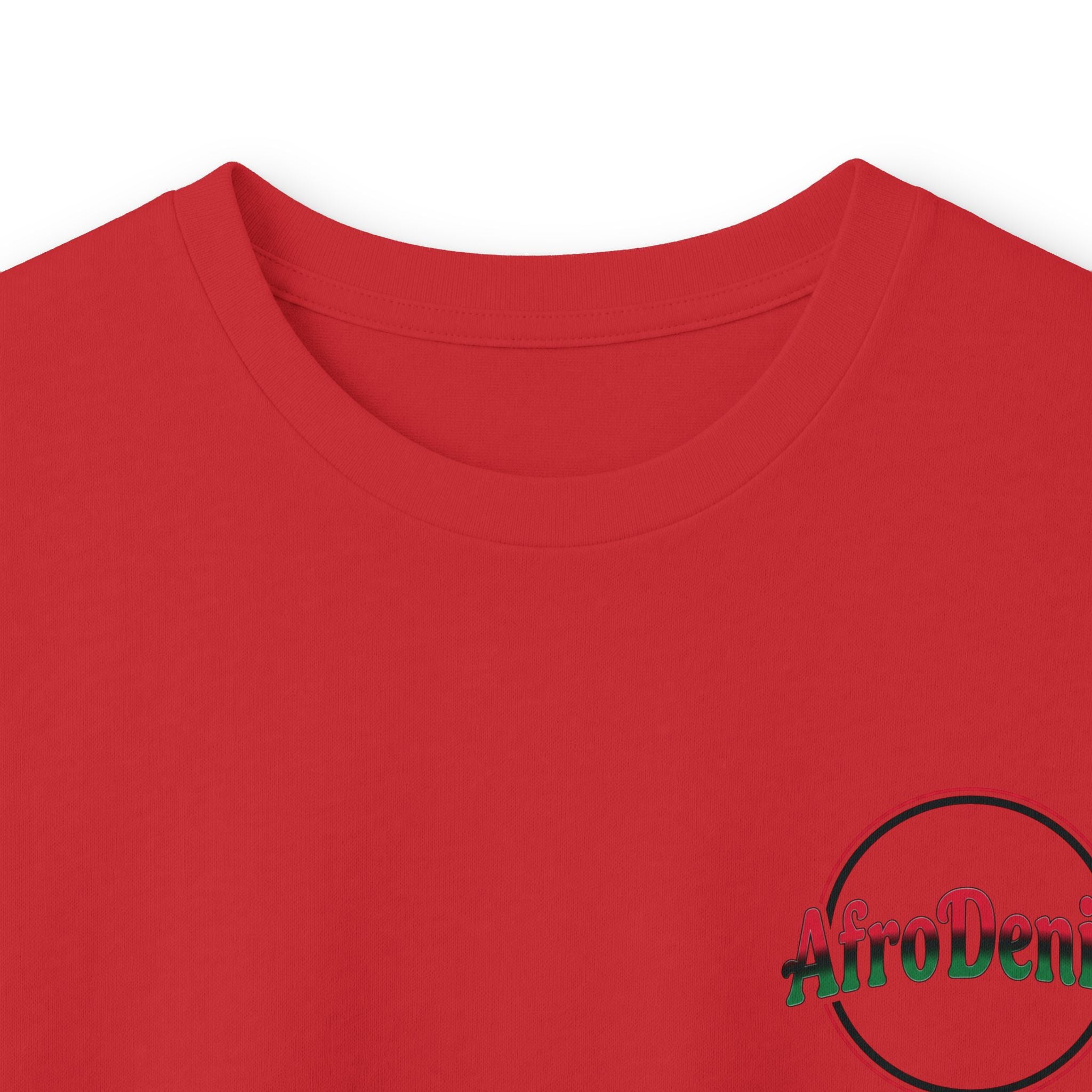 Long Sleeve Tee — Hammurabi's Code AfroDenim Graphic