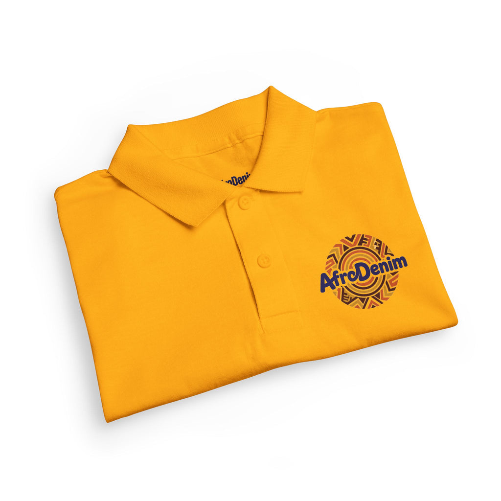 Youth Polo Shirt with AfroDenim Chest Logo