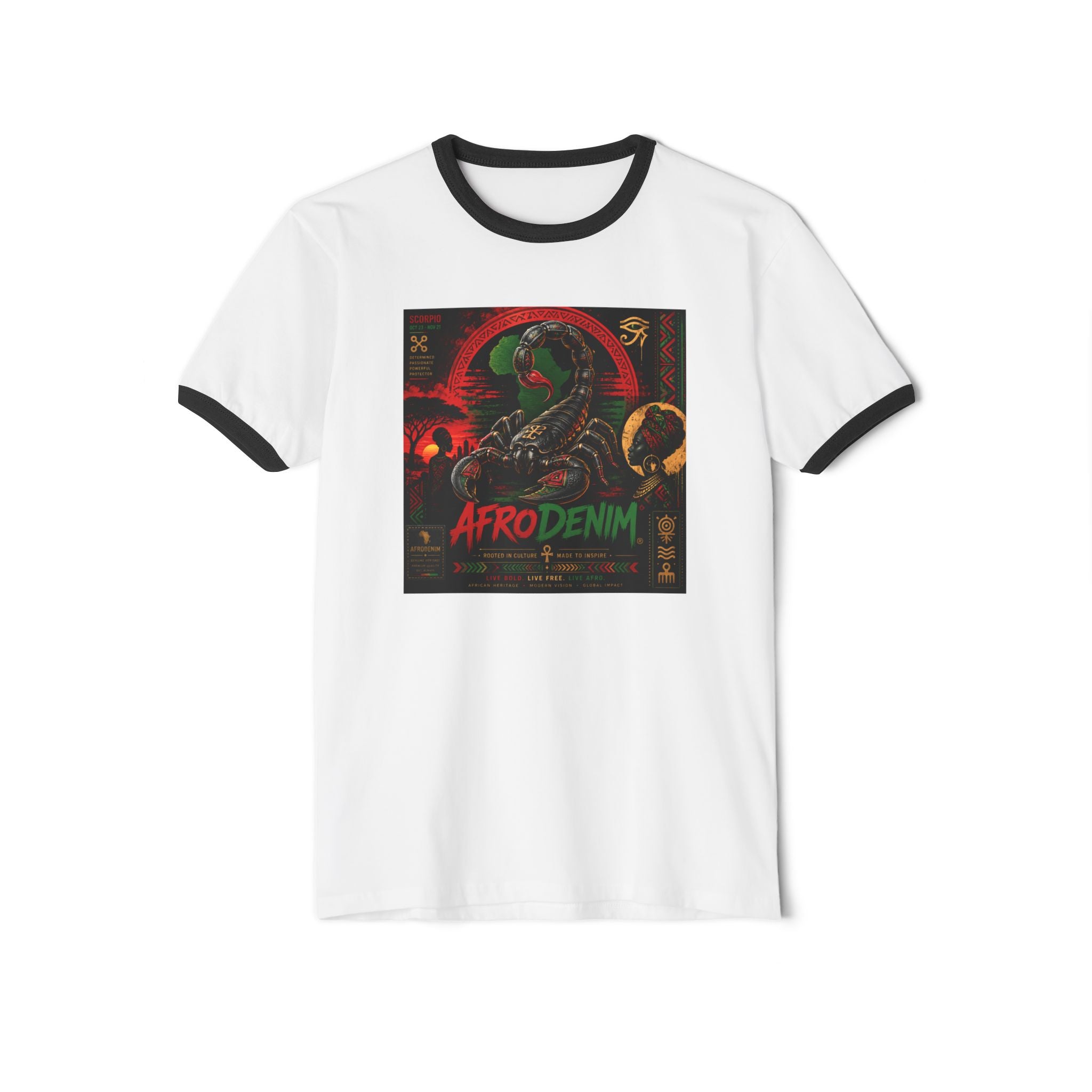 Unisex Cotton Ringer T-Shirt
