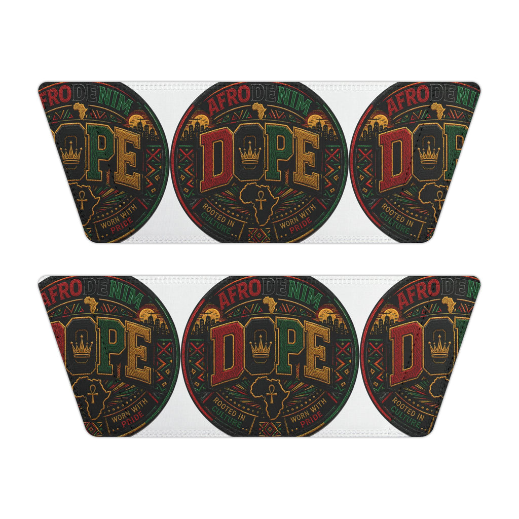 Youth Removable-Strap Sandals — Retro "Dope" Graphic Slide Sandals for Kids