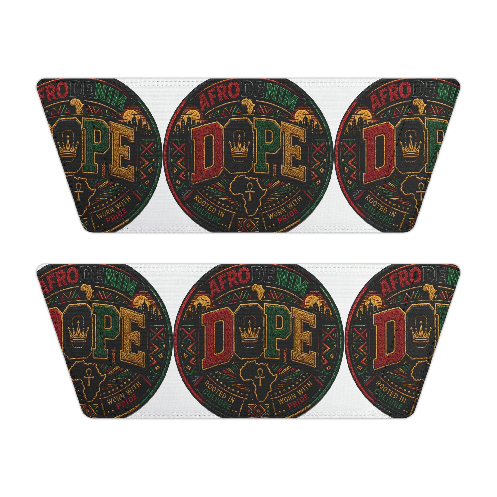 Youth Removable-Strap Sandals — Retro "Dope" Graphic Slide Sandals for Kids