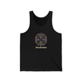 AfroDandelion Tribal Mandala Tank Top — African-Inspired Graphic Jersey Tank