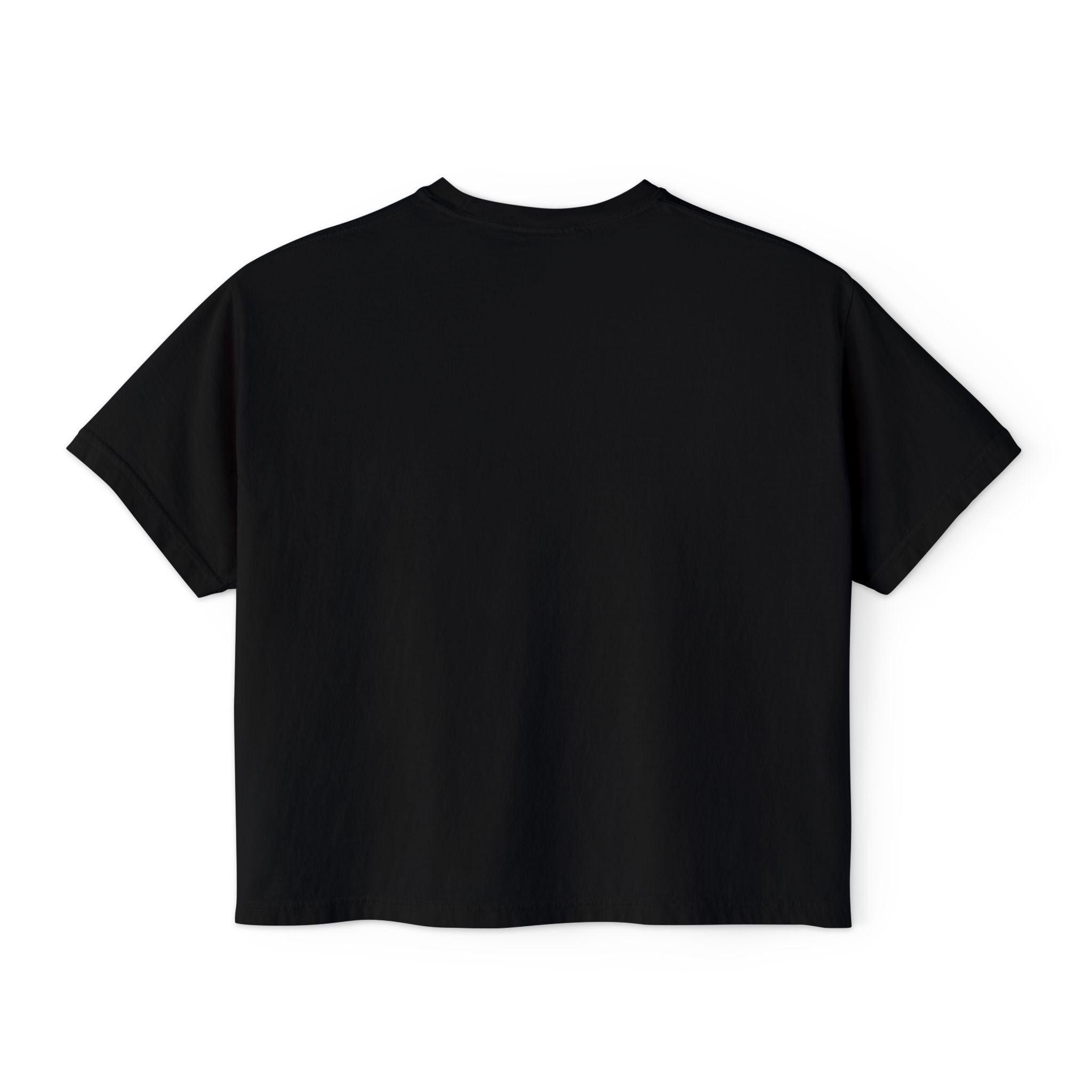 AfroDenim Graphic Tee — Women's Boxy Crop T‑Shirt