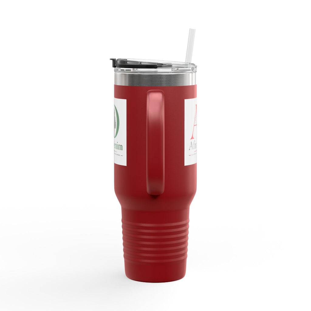 AfroDenim Logo 40oz Insulated Travel Mug