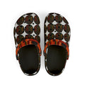 AfroDenim Kids’ Patterned EVA Foam Clogs — 'DOPE' afro centric Circle Graphic Slip-Ons