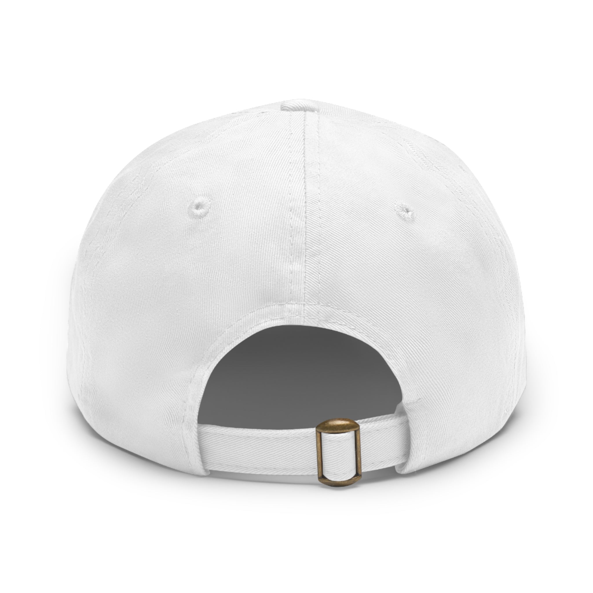 AfroDenim University Leather Patch Dad Hat