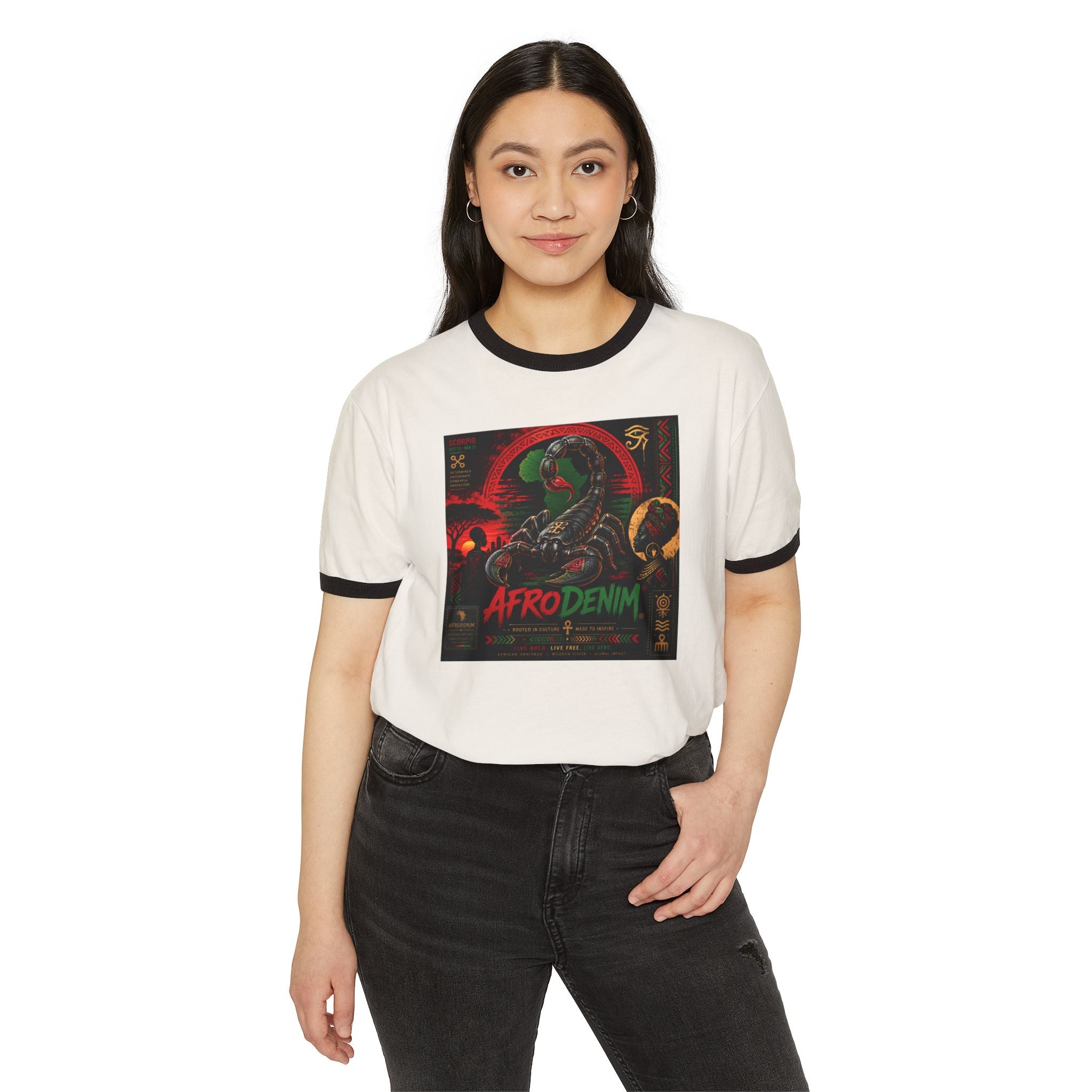 Unisex Cotton Ringer T-Shirt