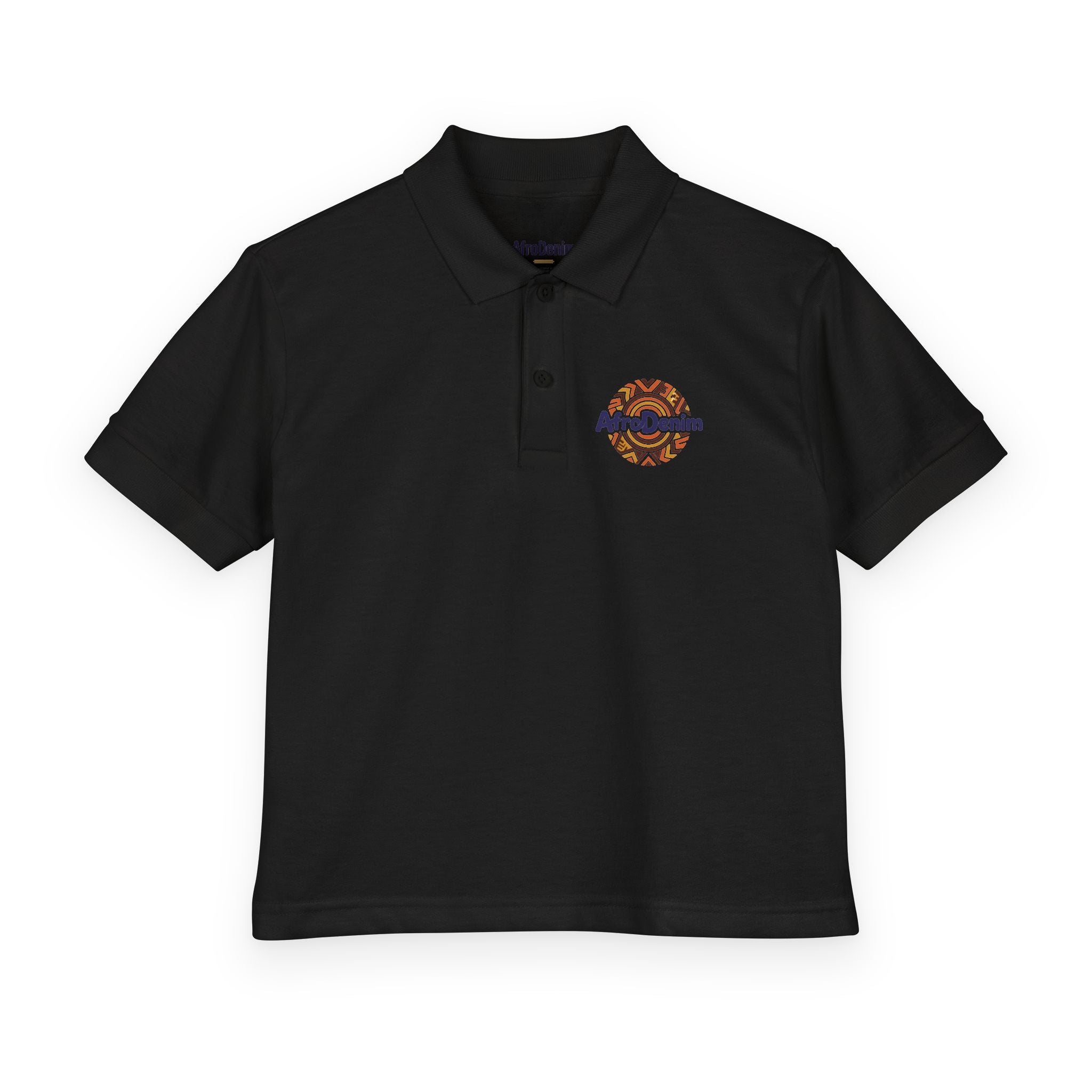 Youth Polo Shirt with AfroDenim Chest Logo
