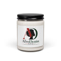 AfroDenim Scented Soy Candle 9oz — Warm Vanilla & Amber Jar Candle for Home, Gifts & Relaxation