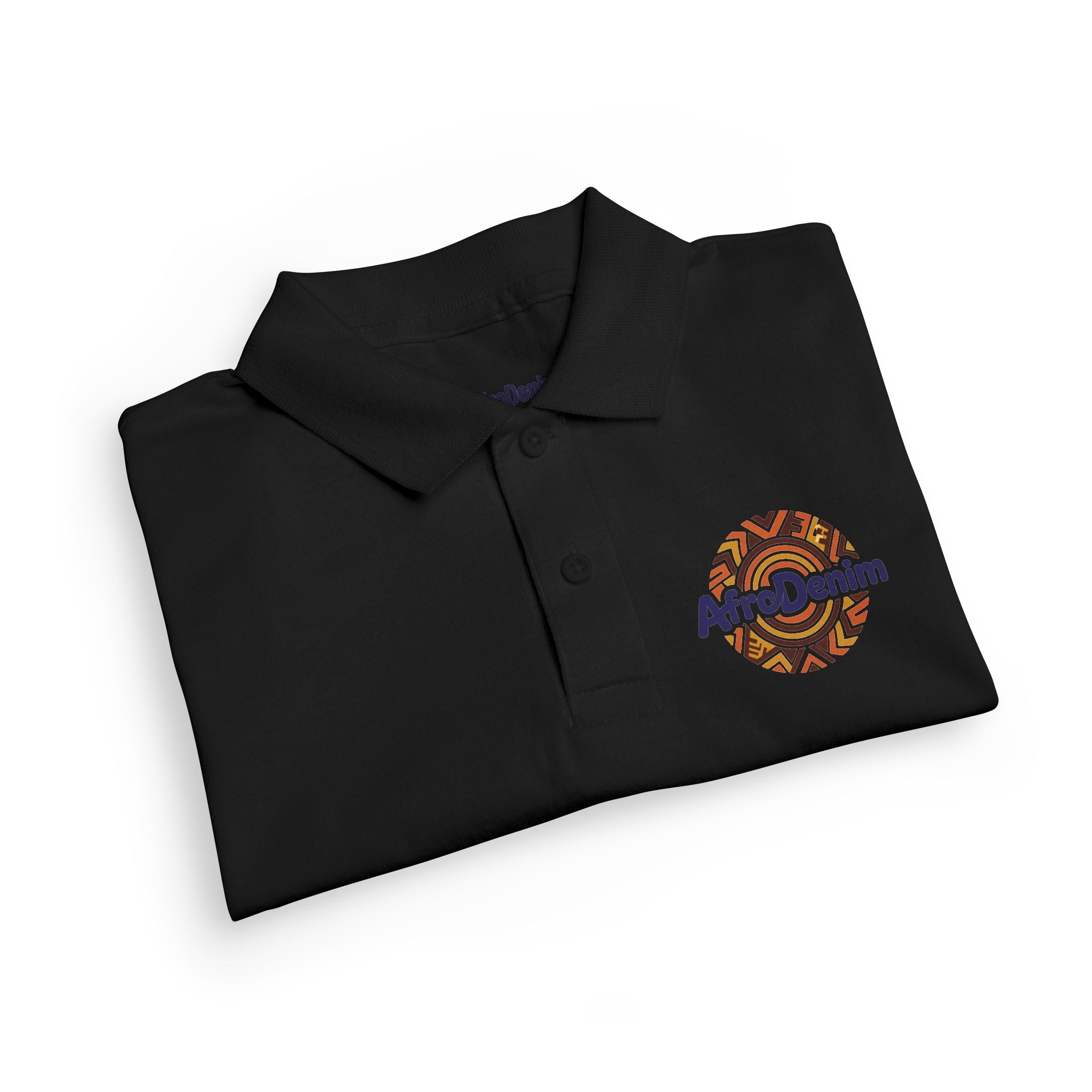 Youth Polo Shirt with AfroDenim Chest Logo