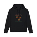 Africa Map Camo Hoodie — AfroDenim Logo Organic Pullover