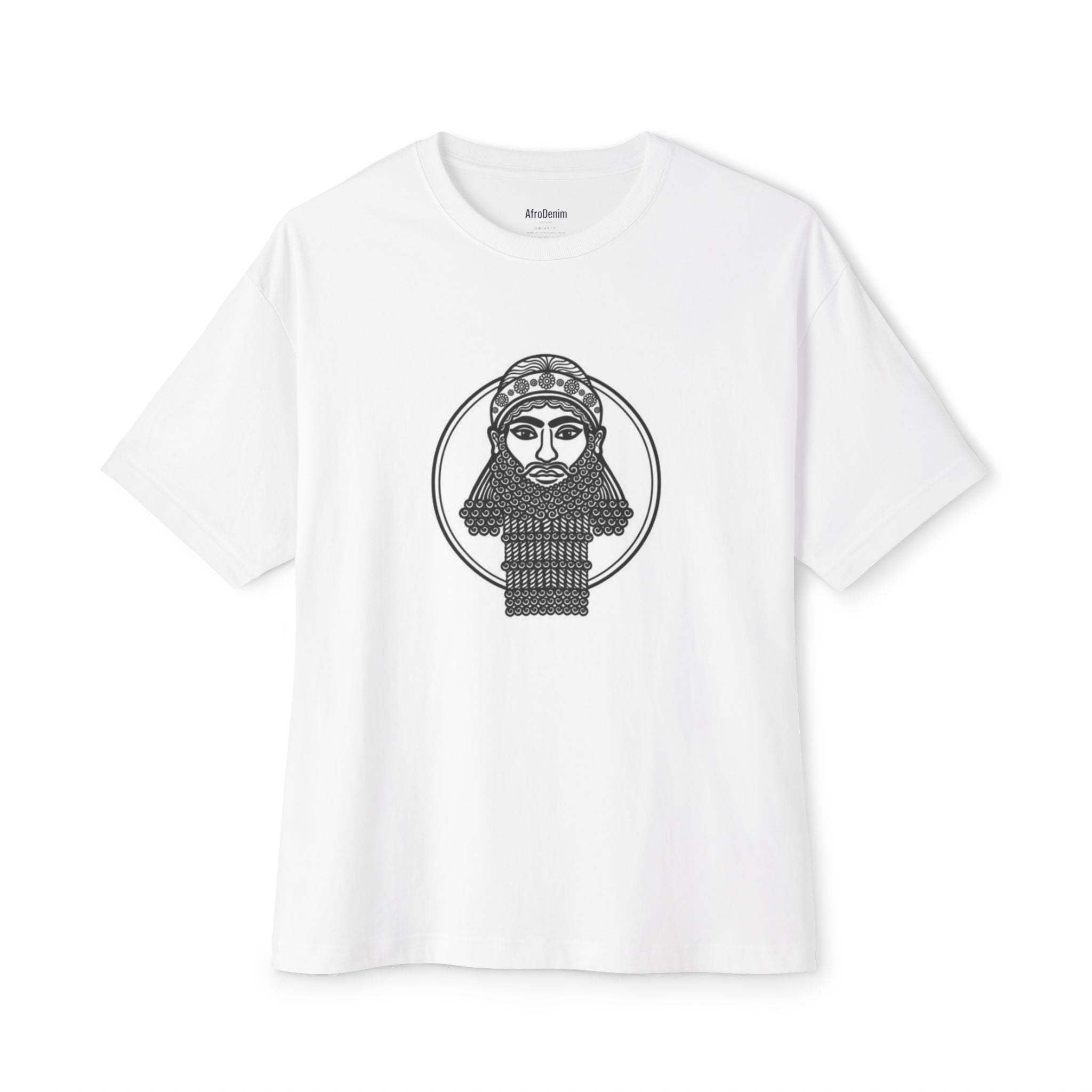 Hammurabi Code of Law - Ancient Mesopotamian Portrait T-Shirt