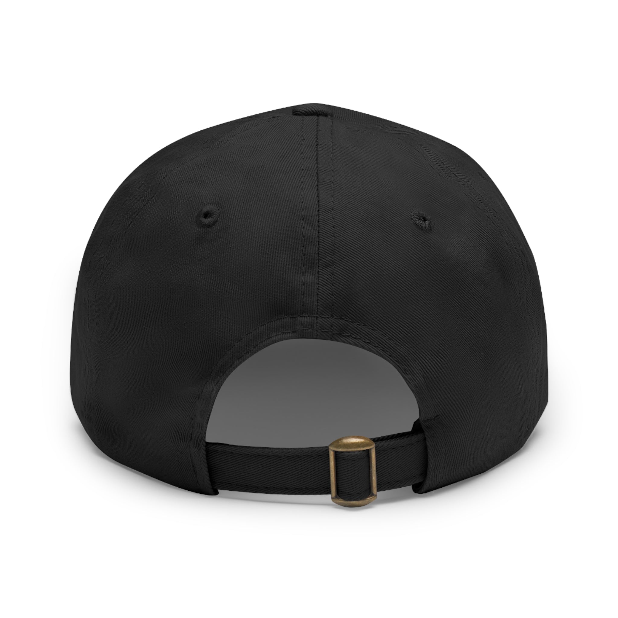 AfroDenim University Leather Patch Dad Hat