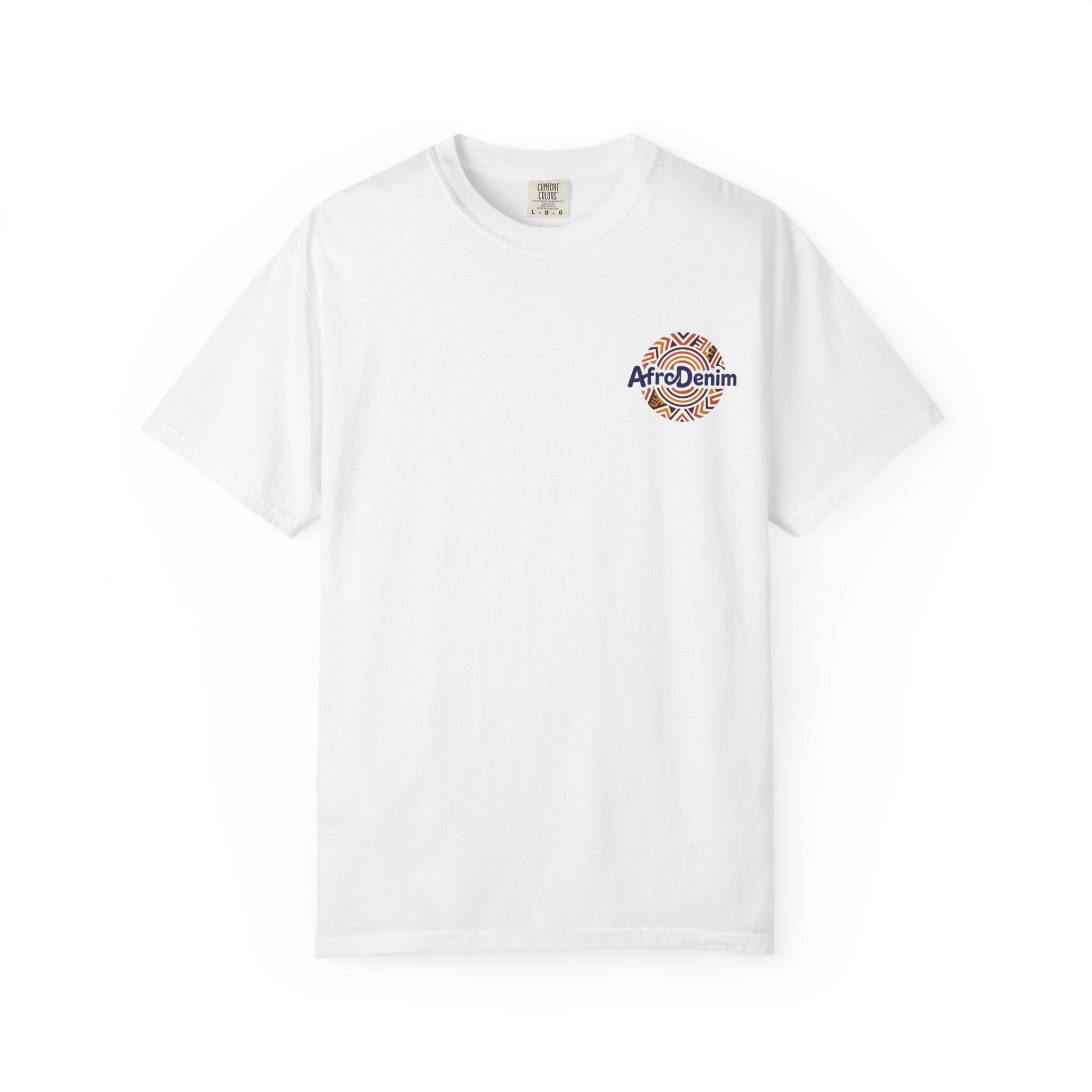 AfroDenim Graphic T-Shirt — Vibrant Afrocentric Art Tee