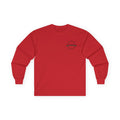 Long Sleeve Tee — Hammurabi's Code AfroDenim Graphic
