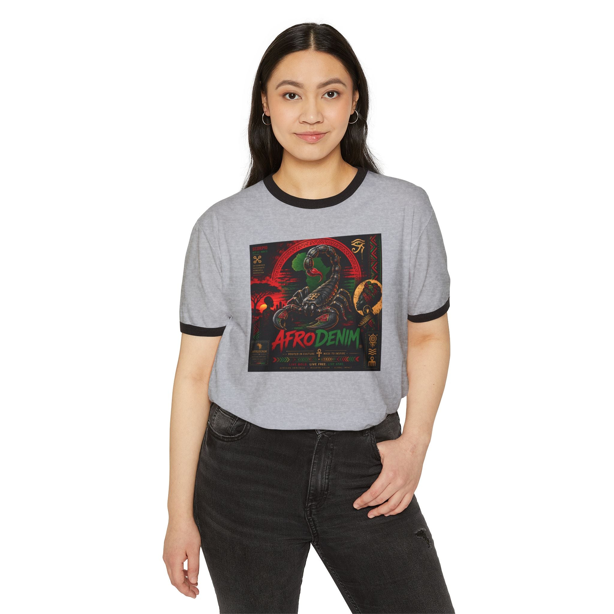 Unisex Cotton Ringer T-Shirt