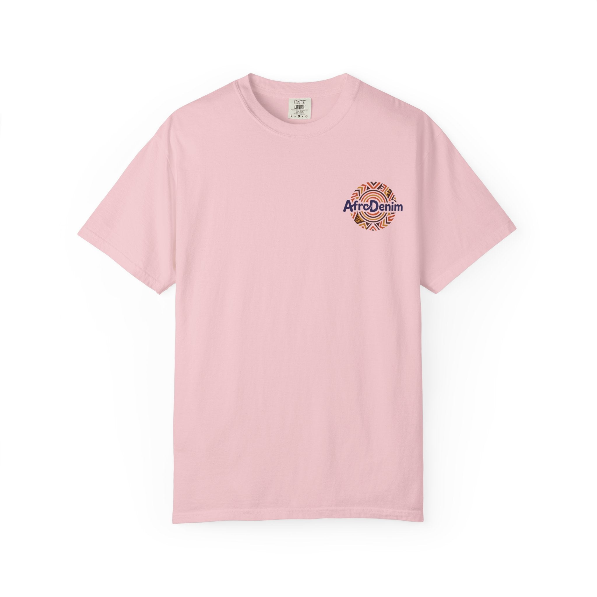 AfroDenim Graphic T-Shirt — Vibrant Afrocentric Art Tee