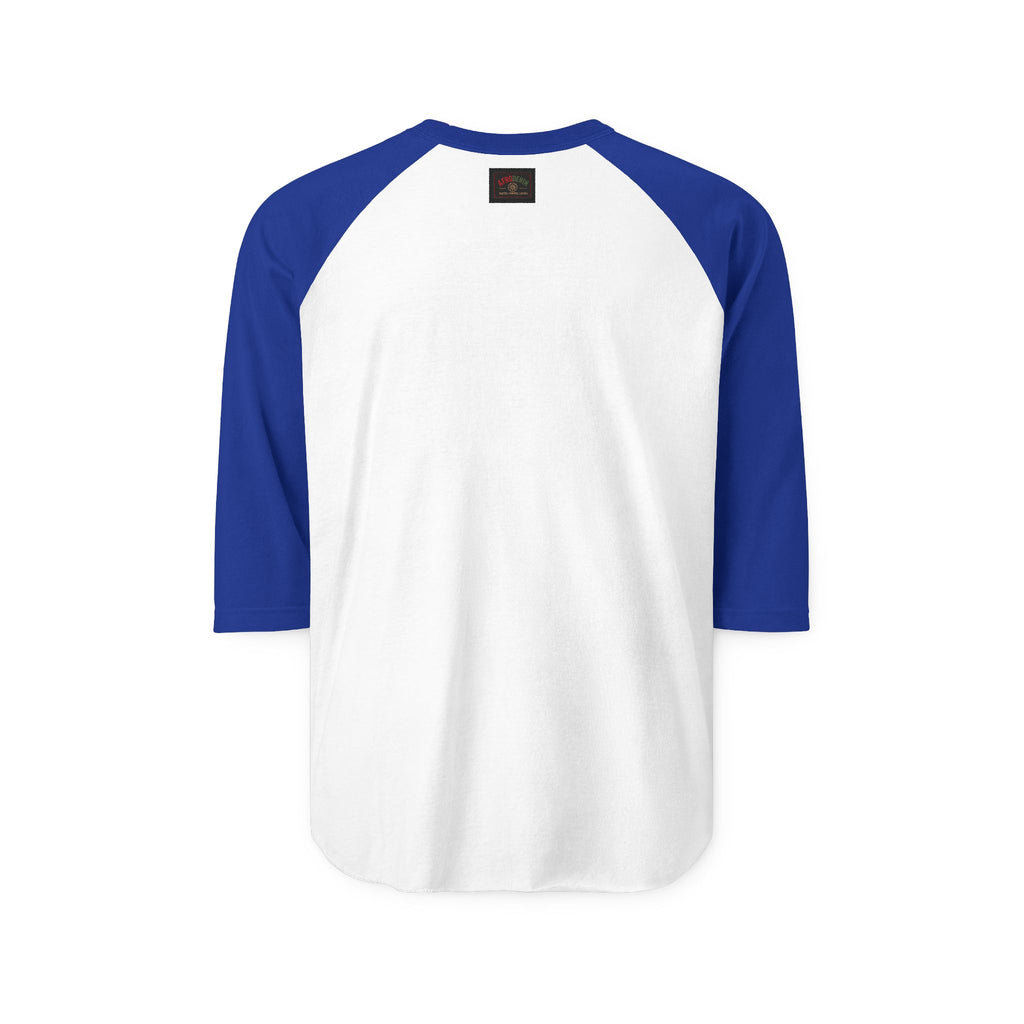 Unisex AfroDenim Three-Quarter Sleeve Raglan Shirt