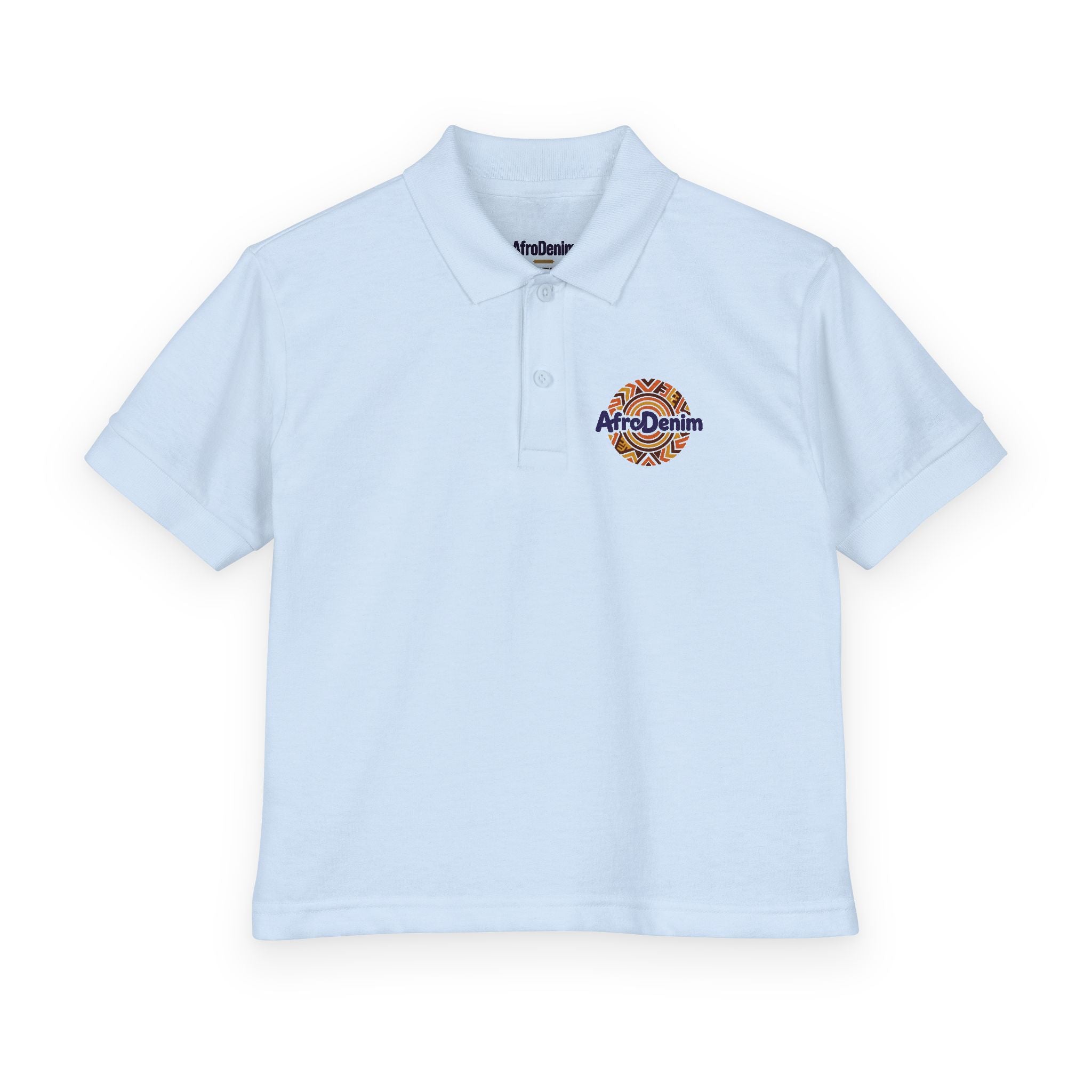 Youth Polo Shirt with AfroDenim Chest Logo