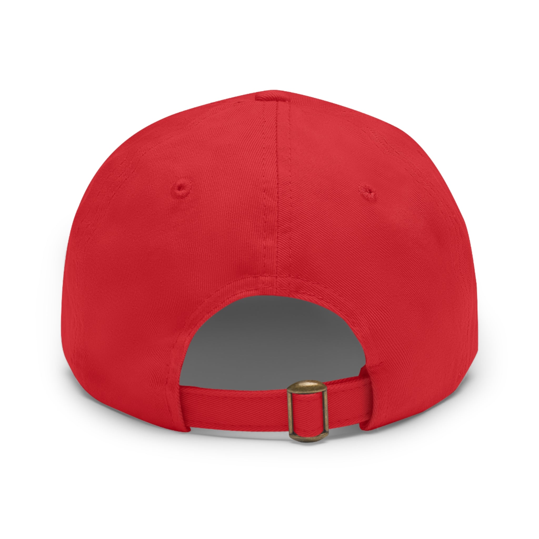 AfroDenim University Leather Patch Dad Hat