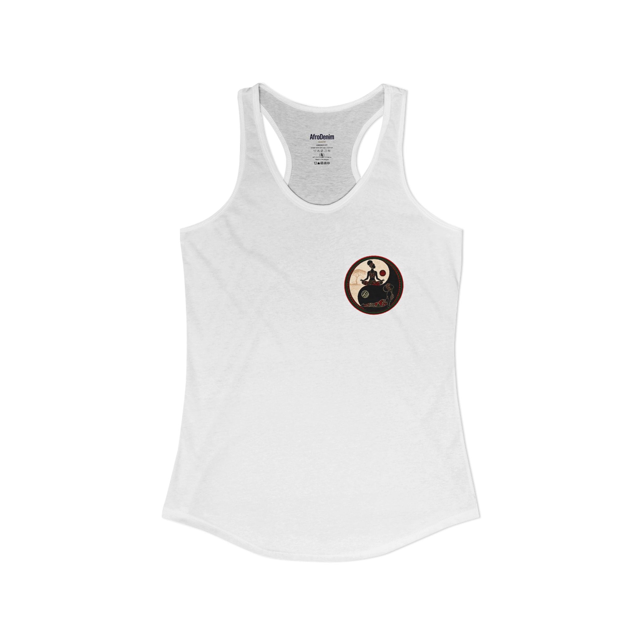 AfroDenim Ying Yang/ Rooted In Culture Women's Tank