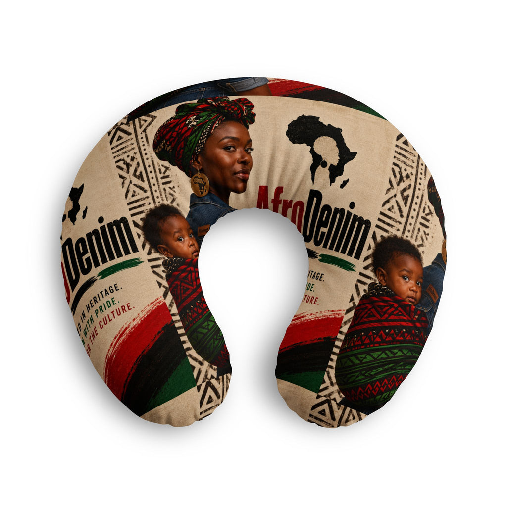 Nursing Pillow Cover – AfroDenim Mama & Baby Print