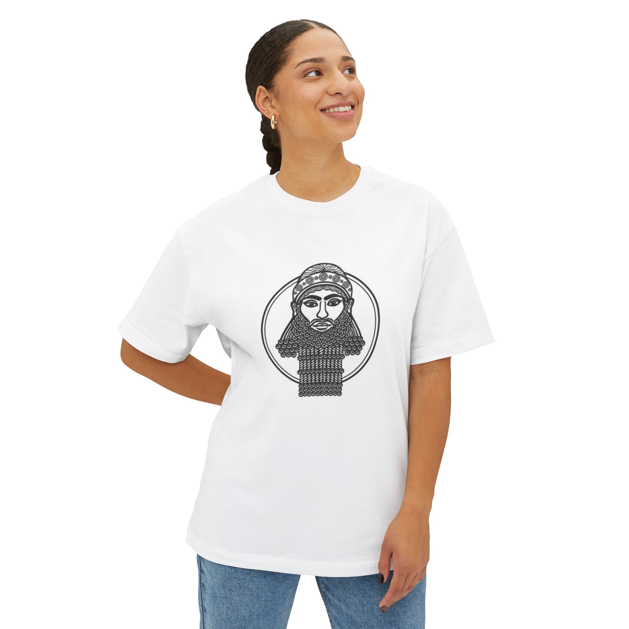 Hammurabi Code of Law - Ancient Mesopotamian Portrait T-Shirt