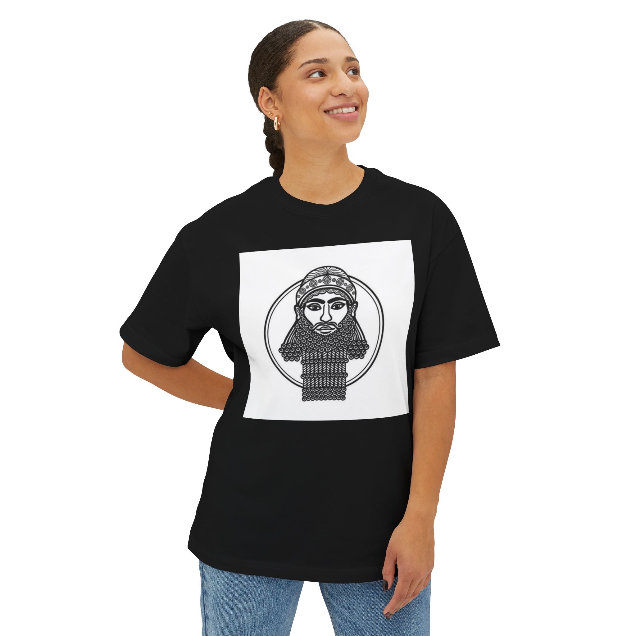 Hammurabi Code of Law - Ancient Mesopotamian Portrait T-Shirt