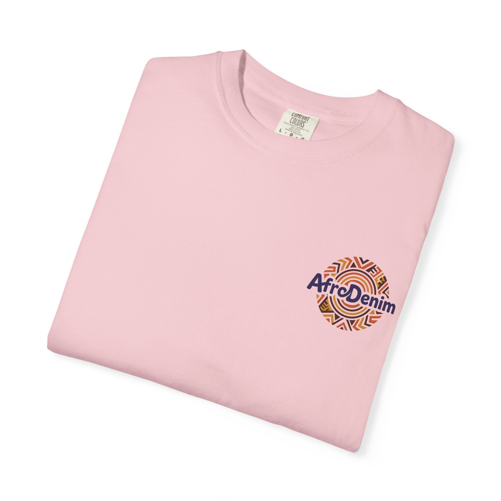 AfroDenim Graphic T-Shirt — Vibrant Afrocentric Art Tee
