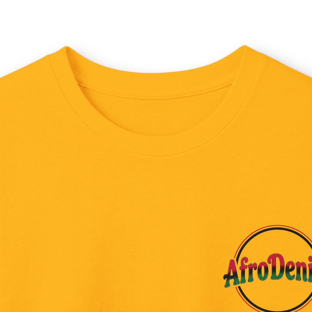 Long Sleeve Tee — Hammurabi's Code AfroDenim Graphic