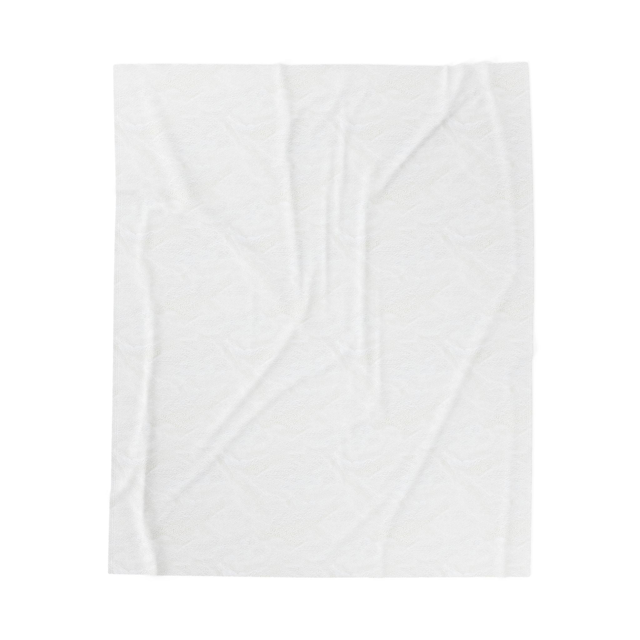 Velveteen Plush Blanket - AfroDenim “Rooted in Culture” African Queen Throw