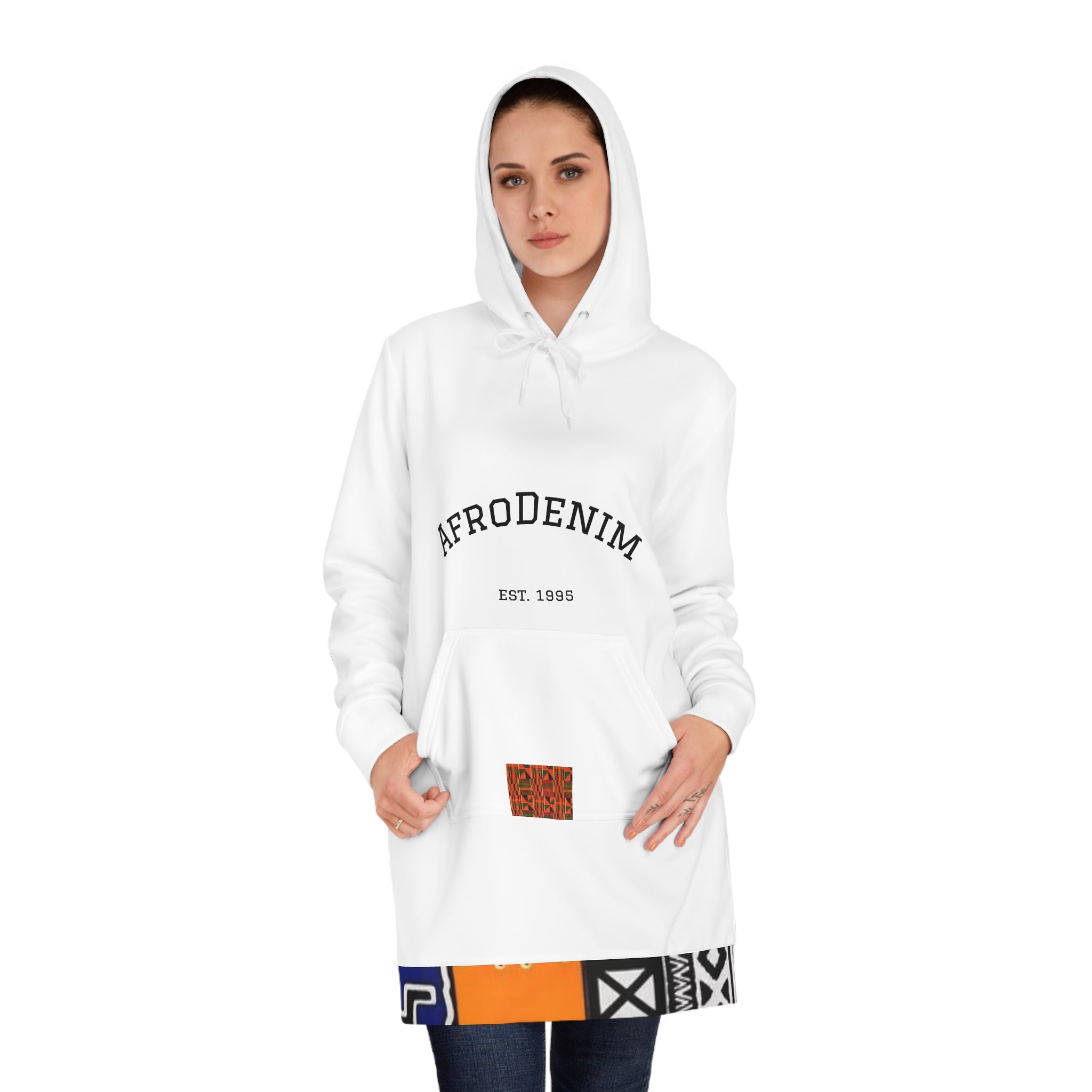 Spiritual Vibes Women's Hoodie Dress — Fashionably Spiritual AOP