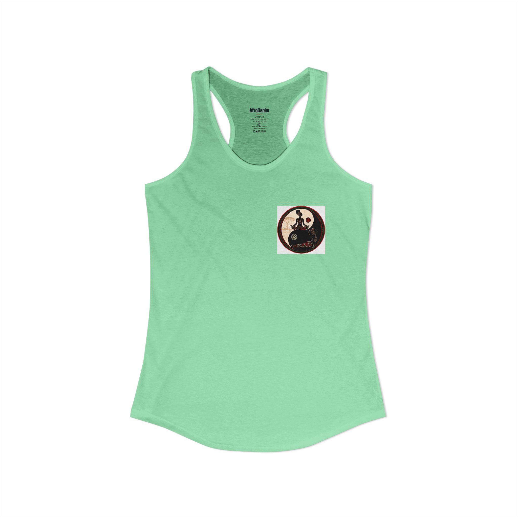AfroDenim Ying Yang/ Rooted In Culture Women's Tank