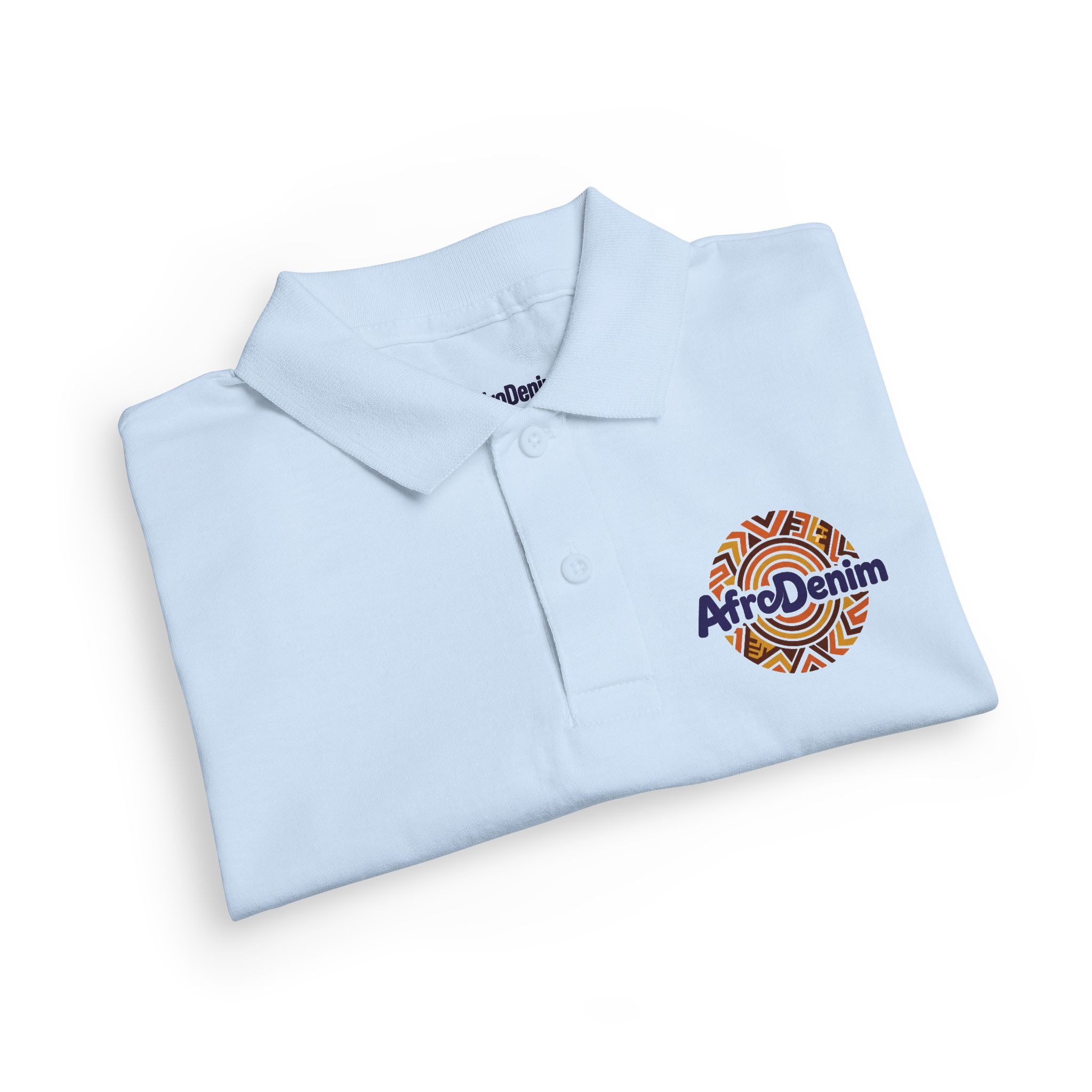 Youth Polo Shirt with AfroDenim Chest Logo