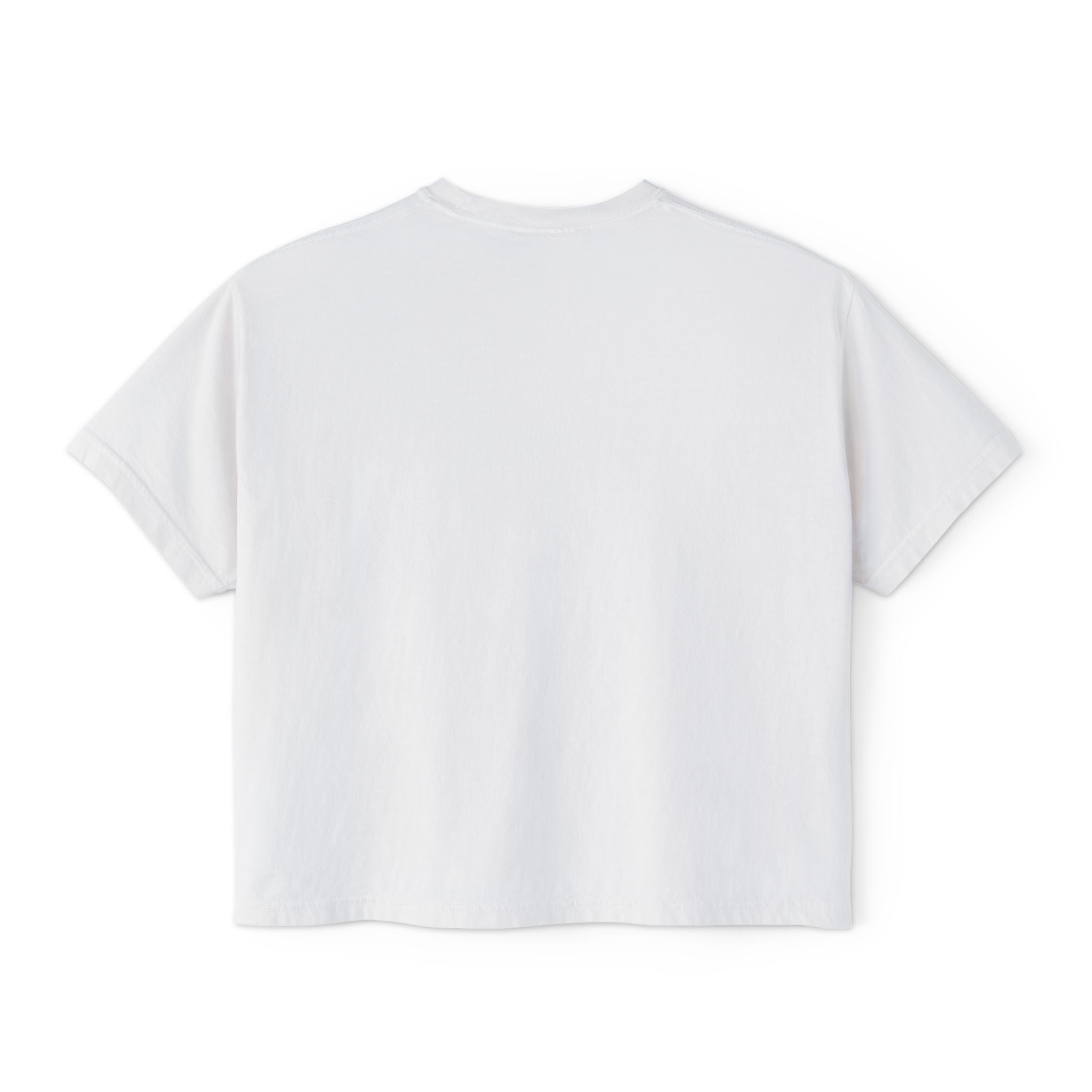 AfroDenim Graphic Tee — Women's Boxy Crop T‑Shirt